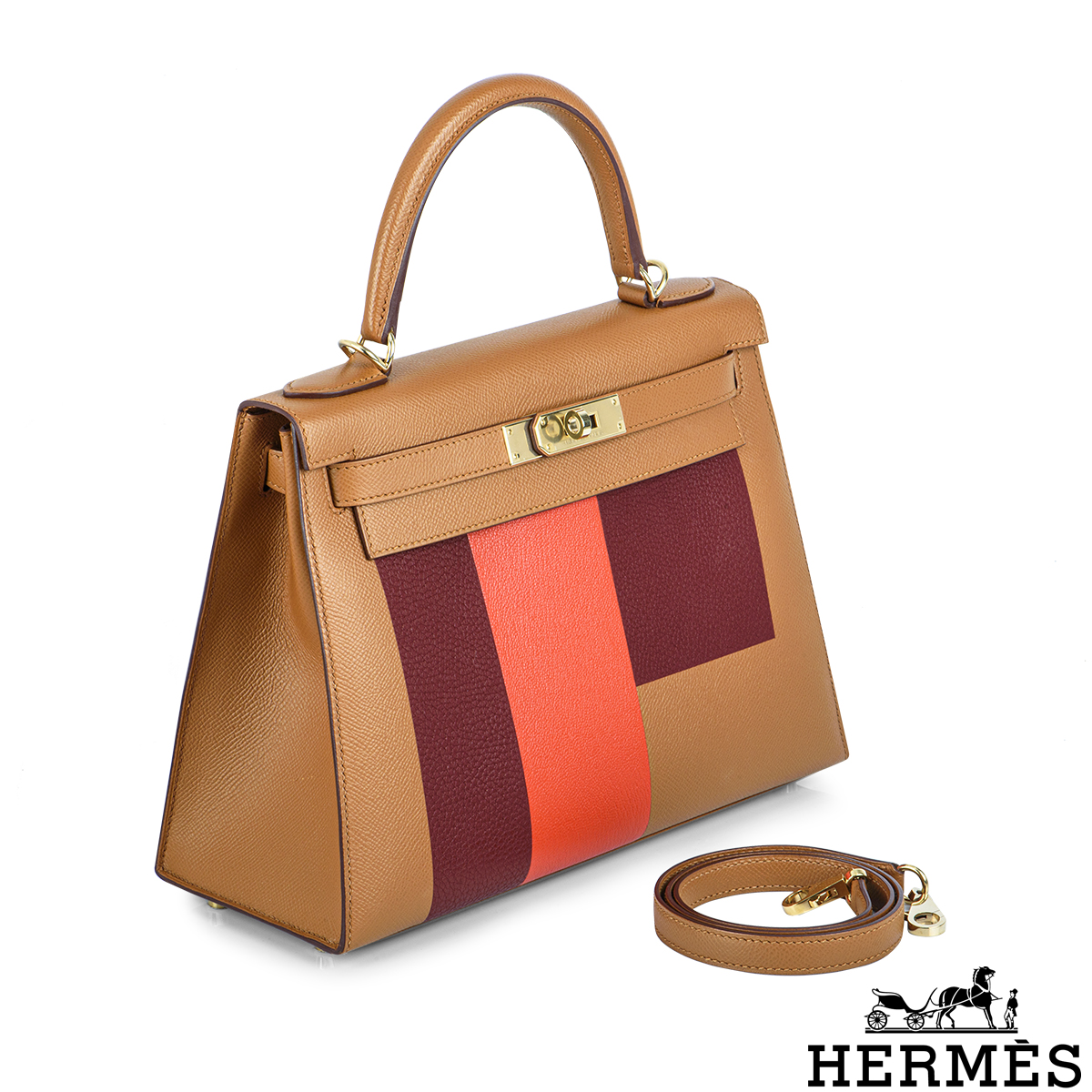 Hermes Mysore Chèvre Mini Kelly II Handbag